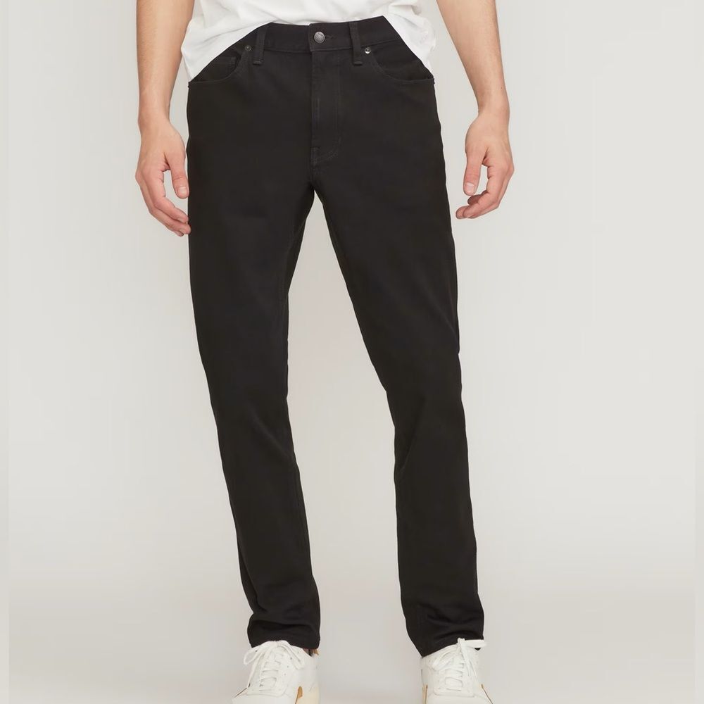 Everlane NWT The Slim 4-Way Stretch Organic Jean | Uniform Size 30 x 30 in Black